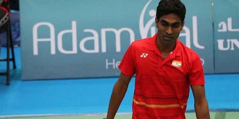 Indian para-shuttler Pramod Bhagat (Photo | Pramod Bhagat Twitter)