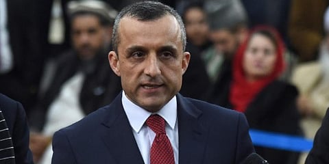 Former Afghanistan vice-president Amrullah Saleh (File photo| AFP)