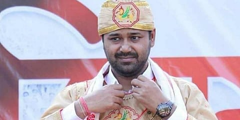 Assam Jatiya Parishad president Lurinjyoti Gogoi (Photo| Facebook)