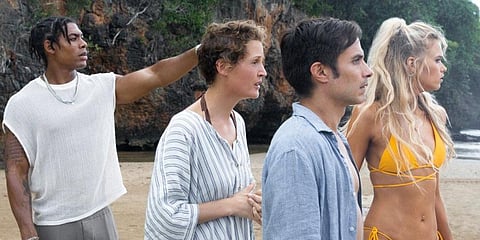 A still from 'Old'.