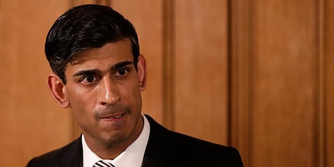 Rishi Sunak (File photo| AP)