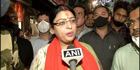 BJP candidate for Bhabanipur bypoll Priyanka Tibrewal (File photo| ANI)