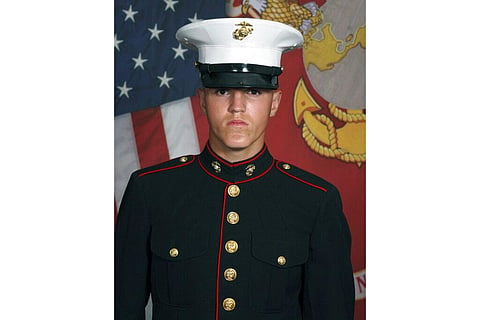 In this undated photo released by the 1st Marine Division, Camp Pendleton/U.S. Marines is Marine Corps Lance Cpl. Rylee J. McCollum, 20. (Photo | AP)