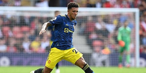 Manchester United player Jadon Sancho (File Photo | AFP)