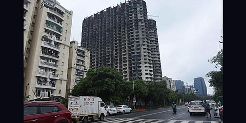 Supertech’s twin towers. (File Photo | Parveen Negi, EPS)