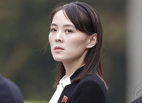 Kim Yo Jong, sister of North Korea's leader Kim Jong Un (Photo | AP)