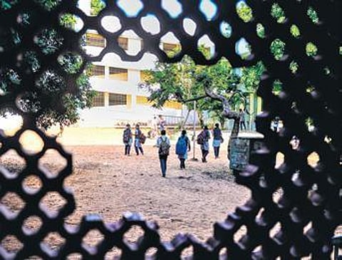 Students at the Ekalavya Model Residential School | DEBADATTA MALLICK