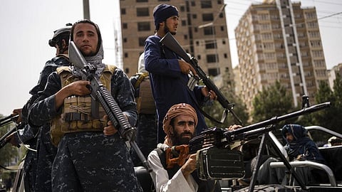 Taliban fighters.
