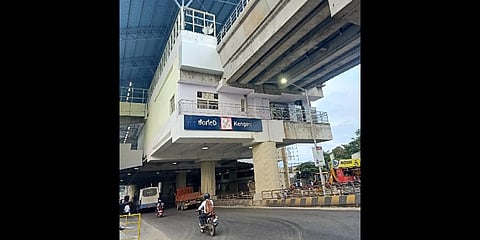 Due to land issues near the Kengeri Satellite Bus Stand, a depot for trains will be built near Challaghatta. (Photo | S Lalitha)