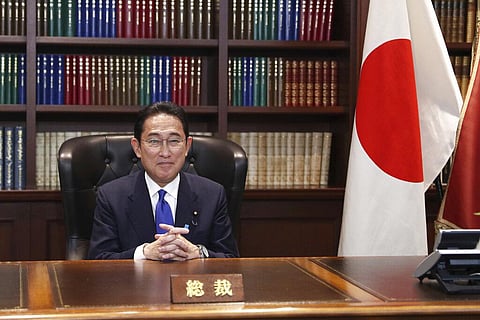 Fumio Kishida poses for a portrait picture. (File Photo | AP)