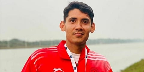 Rower Ajay Tyagi