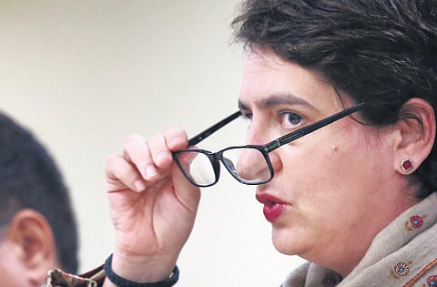 Setback for Congress party in Uttar Pradesh as Priyanka's close aide joins SP (File Photo | Shekhar Yadav)