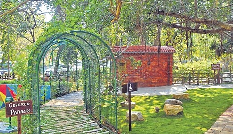 Sensory park for differently abled children and adults set up near Napier museum in Thiruvananthapuram| BP Deepu