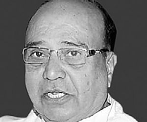 Former Minister in the erstwhile combined Andhra Pradesh state, P Shankar Rao (File picture)