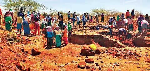 MGNREGS work underway (Representational Image | EPS)
