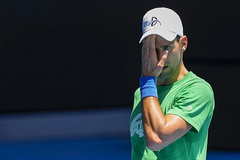 Serbia's Novak Djokovic . (Photo | AP)