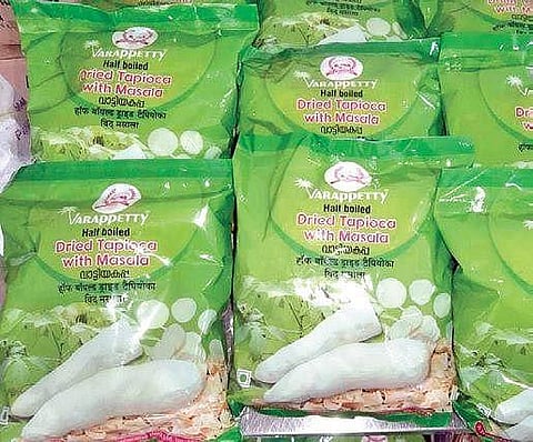 Varappetty Cooperative Society’s dried tapioca with masala