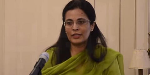 First woman Justice of Supreme Court of Pakistan Justice Ayesha Malik (Photo | YouTube screengrab)