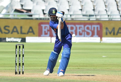 Virat Kohli's half century went in vain as India lost the 3rd ODI against South Africa to end up getting whitewashed in the ODI series. (Photo | Twitter/BCCI)
