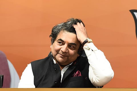 Former Union Minister and Congress leader RPN Singh joins BJP. (Photo| Parveen Negi)