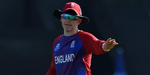 England batter Eoin Morgan (Photo| AFP)