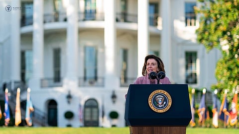 US House of Representatives Speaker Nancy Pelosi