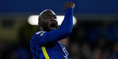 Chelsea striker Romelu Lukaku (Photo | AP)