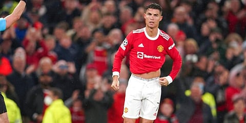 Manchester United's Cristiano Ronaldo (Photo | AP)