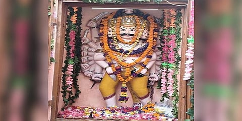 The Ravanan temple in Kanpur.