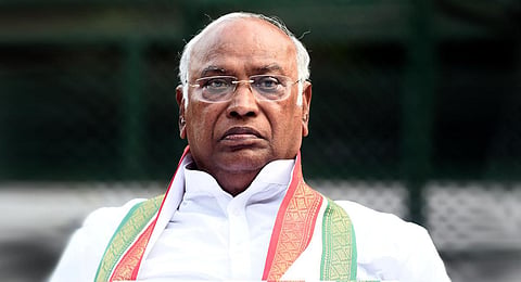 Congress president Mallikarjun Kharge