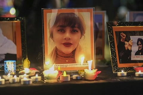 The Iranian protests over Mahsa Amini's death has drawn support from around the world. (File Photo | AFP)