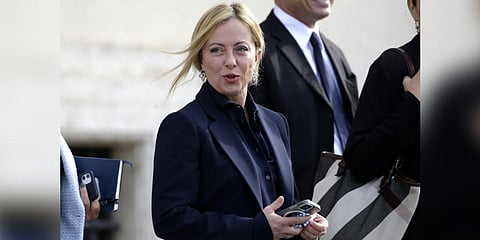 Brothers of Italy's leader Giorgia Meloni.(Photo | AP)
