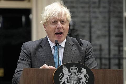 Former British Prime Minister Boris Johnson (Photo | AP)