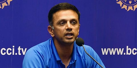 Indian coach Rahul Dravid (File photo | AP)