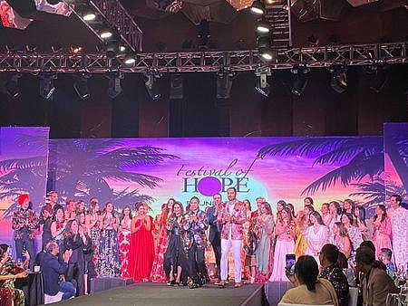 An image from the ‘Festival of Hope’ event