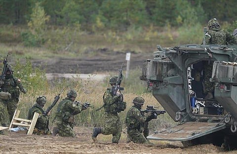 Canadian military. (File Photo | AP)