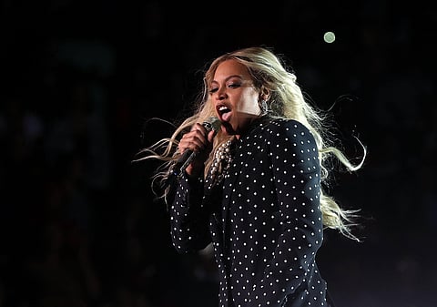 American singer Beyonce.
