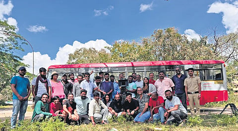 Raj B Shetty wraps up filming 'Swathi Mutthina Male Haniye'
