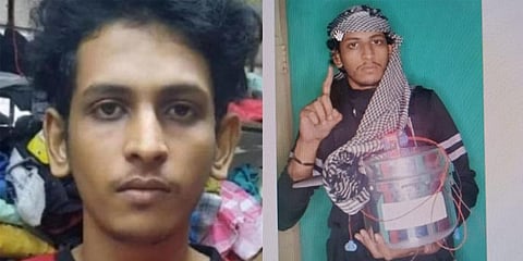 H Mohammed Shariq (24) of Thirthahalli in Shivamogga, the prime accused in the autorickshaw blast. (Photo | Special arrangement)