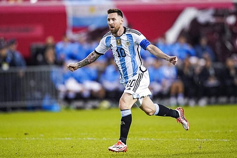 Argentina striker Lionel Messi (Photo | AP)