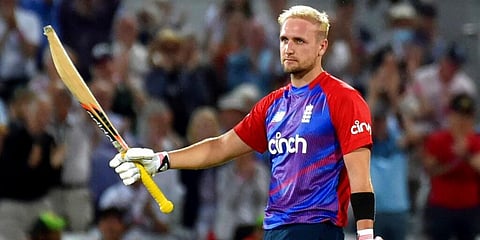 England all-rounder Liam Livingstone (Photo | AP)