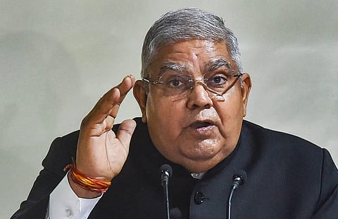 Jagdeep Dhankar. (Photo | PTI)
