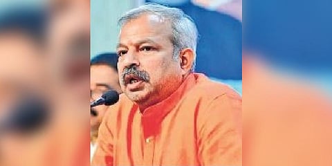 Delhi BJP president Adesh Gupta. (File Photo)