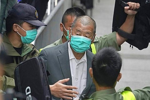 Hong Kong pro-democracy media tycoon Jimmy Lai (File photo| AP)