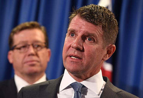 Former New South Wales state premier Mike Baird (Photo | AFP)