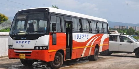 An OSRTC Bus. (File Photo | EPS)