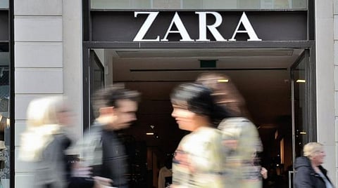 A Zara store. (Photo | AFP)