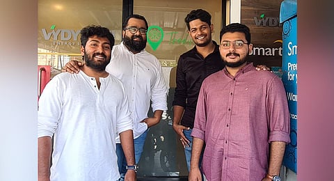 Tree Tag is the dream of Abhijith Kumar Meenakumari and Aashuthosh B Sai, who did their schooling together at Kendriya Vidyalaya, Pattom.