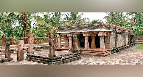 The Jain temple at Sultan Bathery in Wayanad