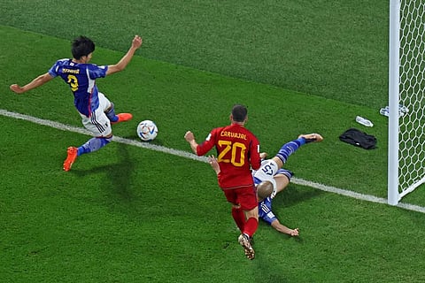Goal! Or was it? (Photo | AFP)